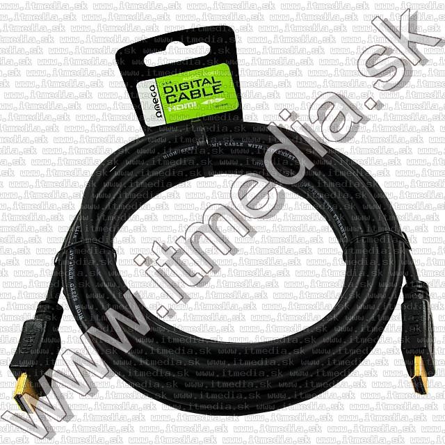 HDMI v1.4 cable 5m GOLD *ethernet* (IT8637) Image of HDMI v1.4 cable 5m GOLD *ethernet* (IT8637)